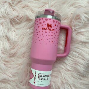 Pink Valentines Day Stanley 40oz